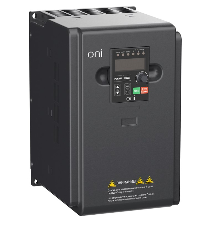 ONI A150 A150-33-15NT 3Ф 1,5кВт 380В 5А со встроенным тормозным модулем